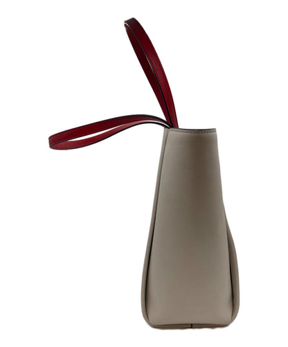 Alexander McQueen Hand Bag Tote Purse Leather Red Authentic