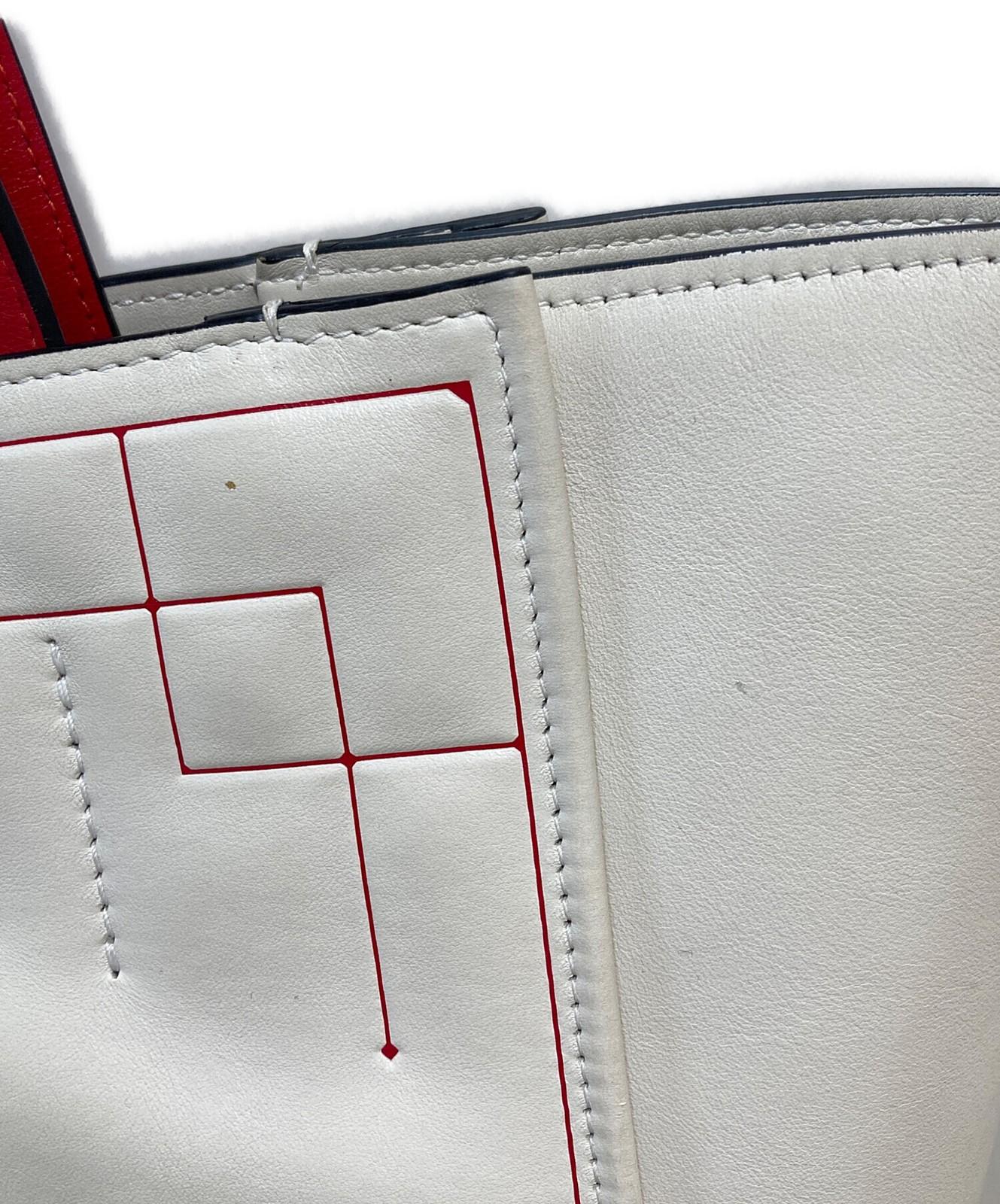 Alexander McQueen Hand Bag Tote Purse Leather Red Authentic