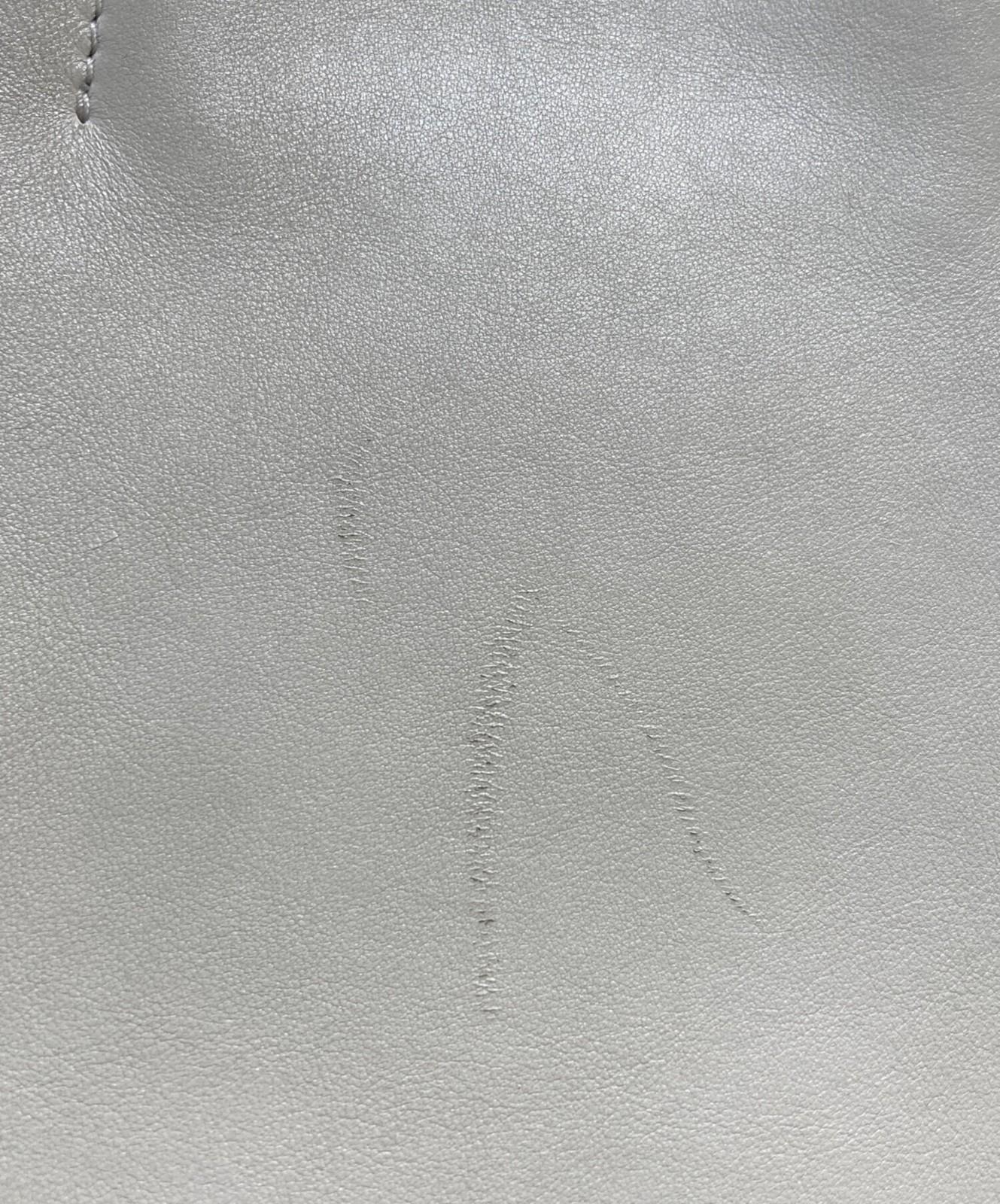 Alexander McQueen Hand Bag Tote Purse Leather Red Authentic