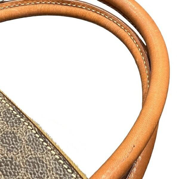 CELINE Purse macadam convertible bag handbag shoulder bag Leather PVC Authentic