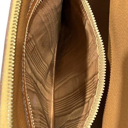 CELINE Purse macadam convertible bag handbag shoulder bag Leather PVC Authentic