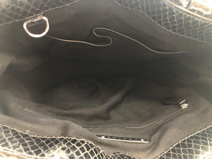 CELINE Hand Shoulder Bag Tote Purse 2way Black Authentic