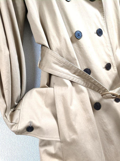 Aquascutum Trench Coat Asian fit M US size S Authentic