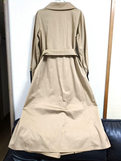 Aquascutum Trench Coat Asian fit M US size S Authentic