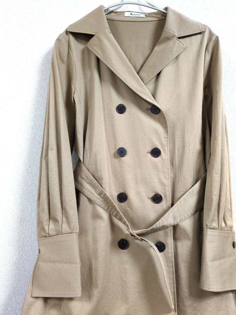 Aquascutum Trench Coat Asian fit M US size S Authentic
