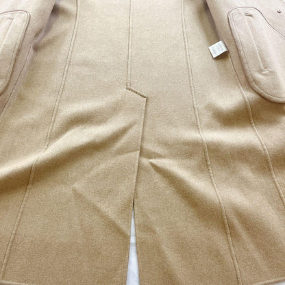 Aquascutum Long Coat Asian fit M US size S Honey Beige Authentic