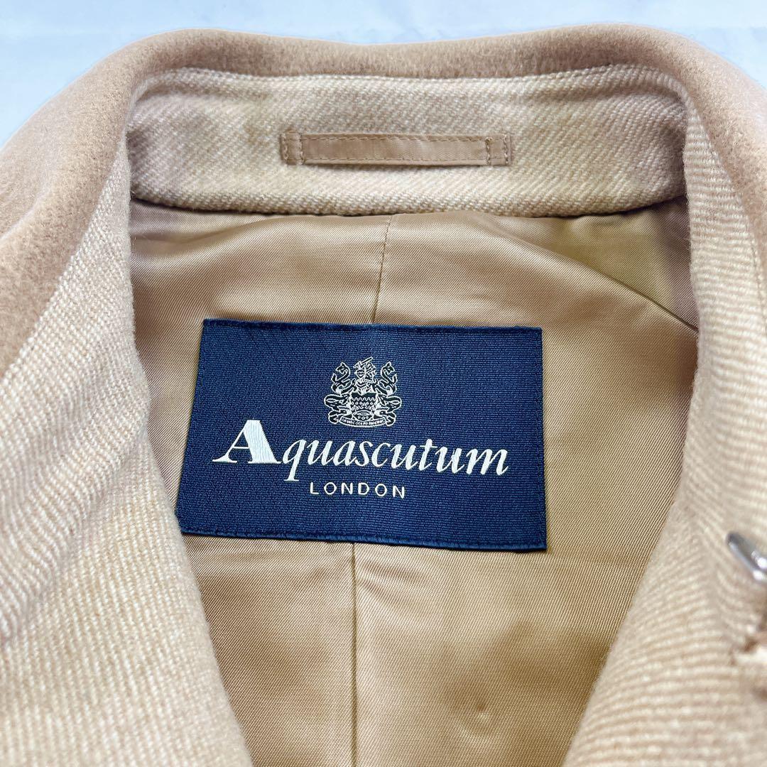 Aquascutum Long Coat Asian fit M US size S Honey Beige Authentic