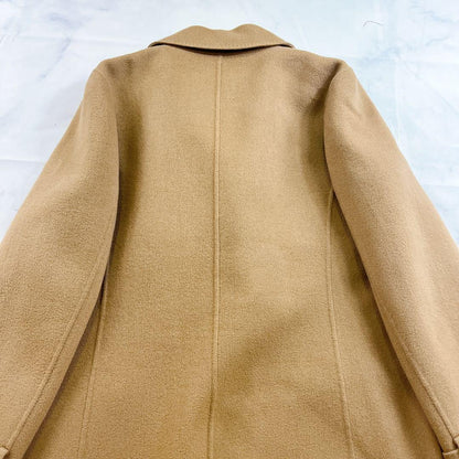 Aquascutum Long Coat Asian fit M US size S Honey Beige Authentic