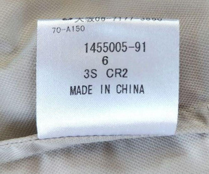 Aquascutum Trench Coat Asian fit S US size XS Off White Beige Authentic