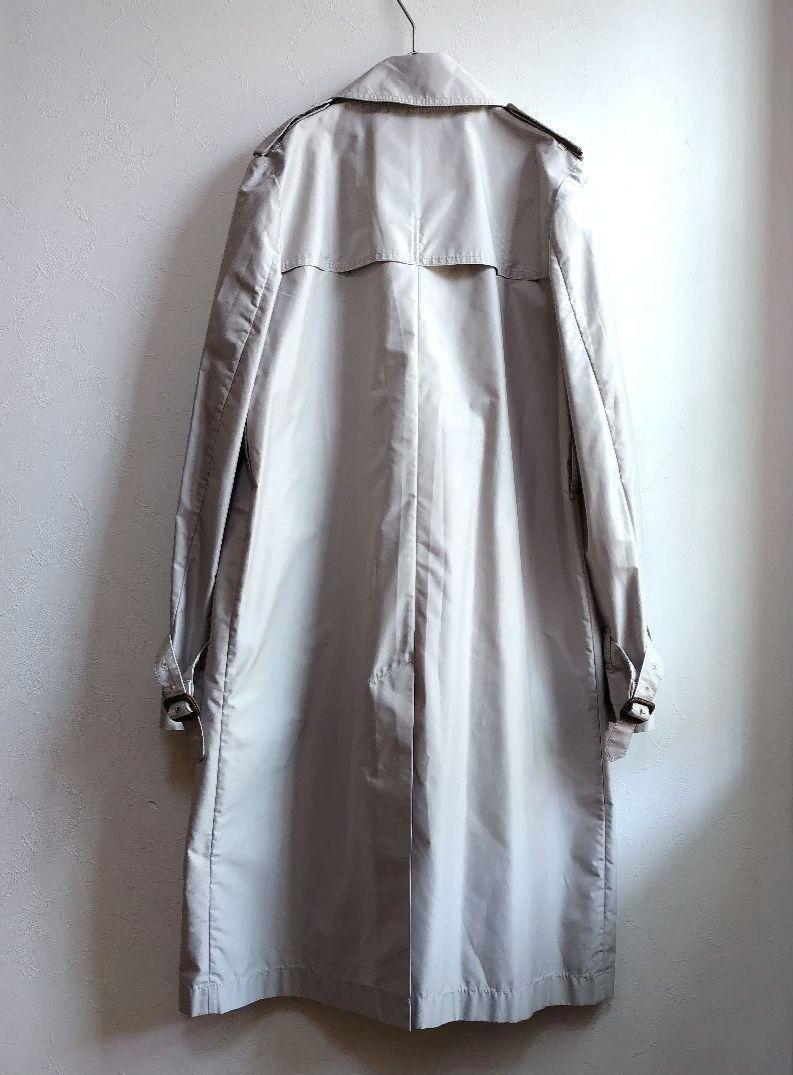 Aquascutum Trench Coat Asian fit S US size XS Off White Beige Authentic