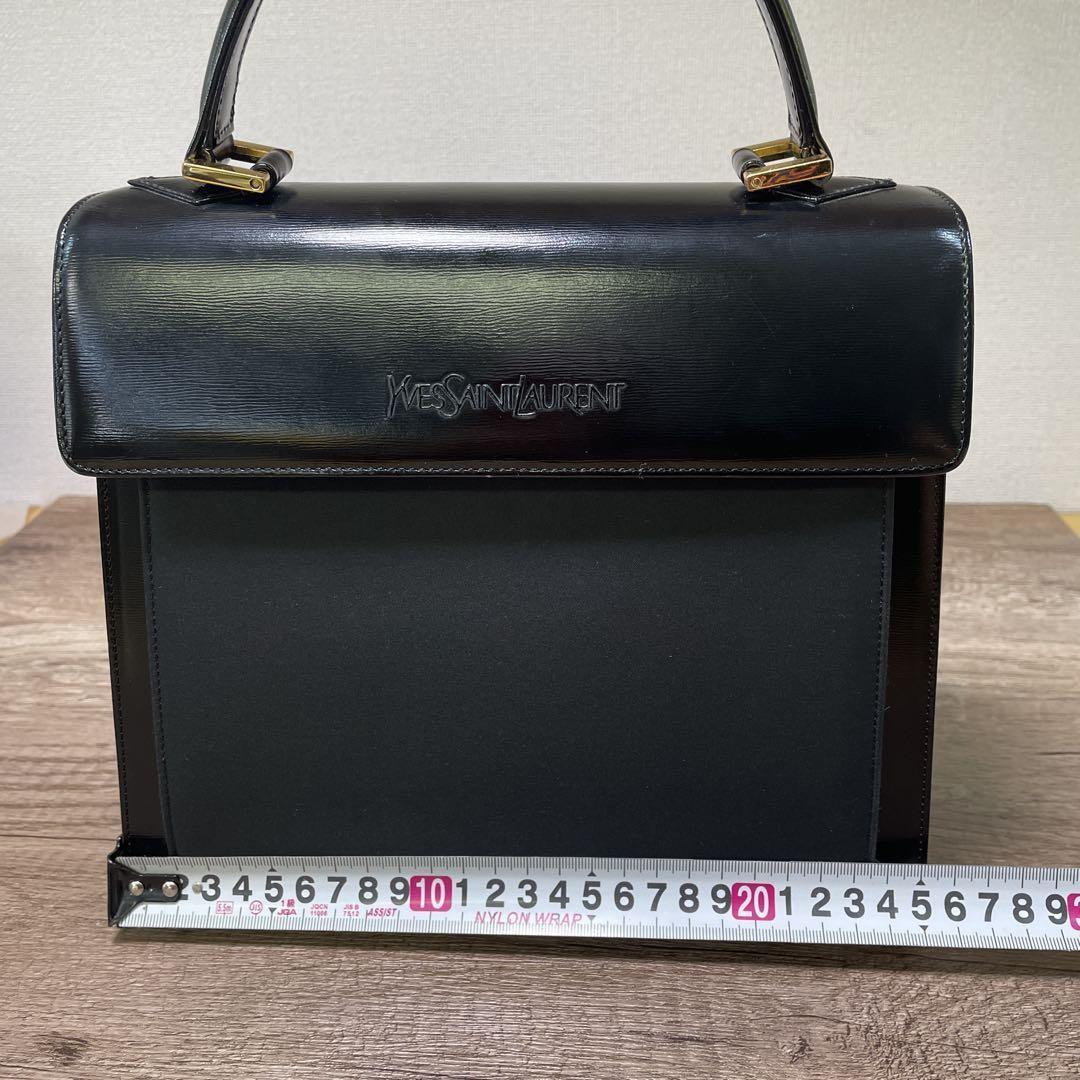 Saint Laurent Hand Bag Tote Purse Logo Authentic