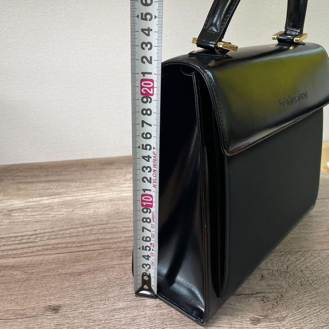 Saint Laurent Hand Bag Tote Purse Logo Authentic