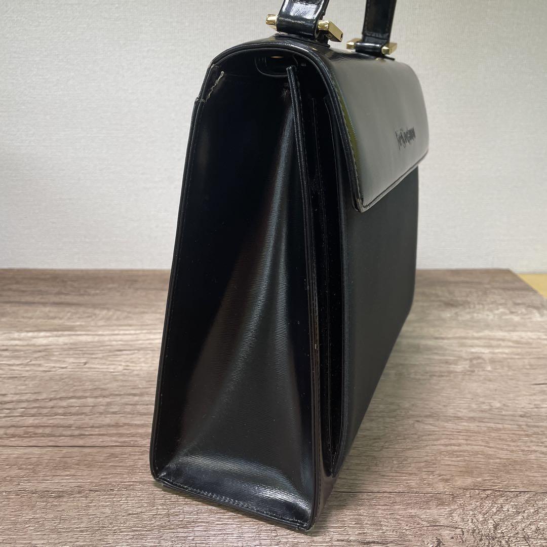 Saint Laurent Hand Bag Tote Purse Logo Authentic