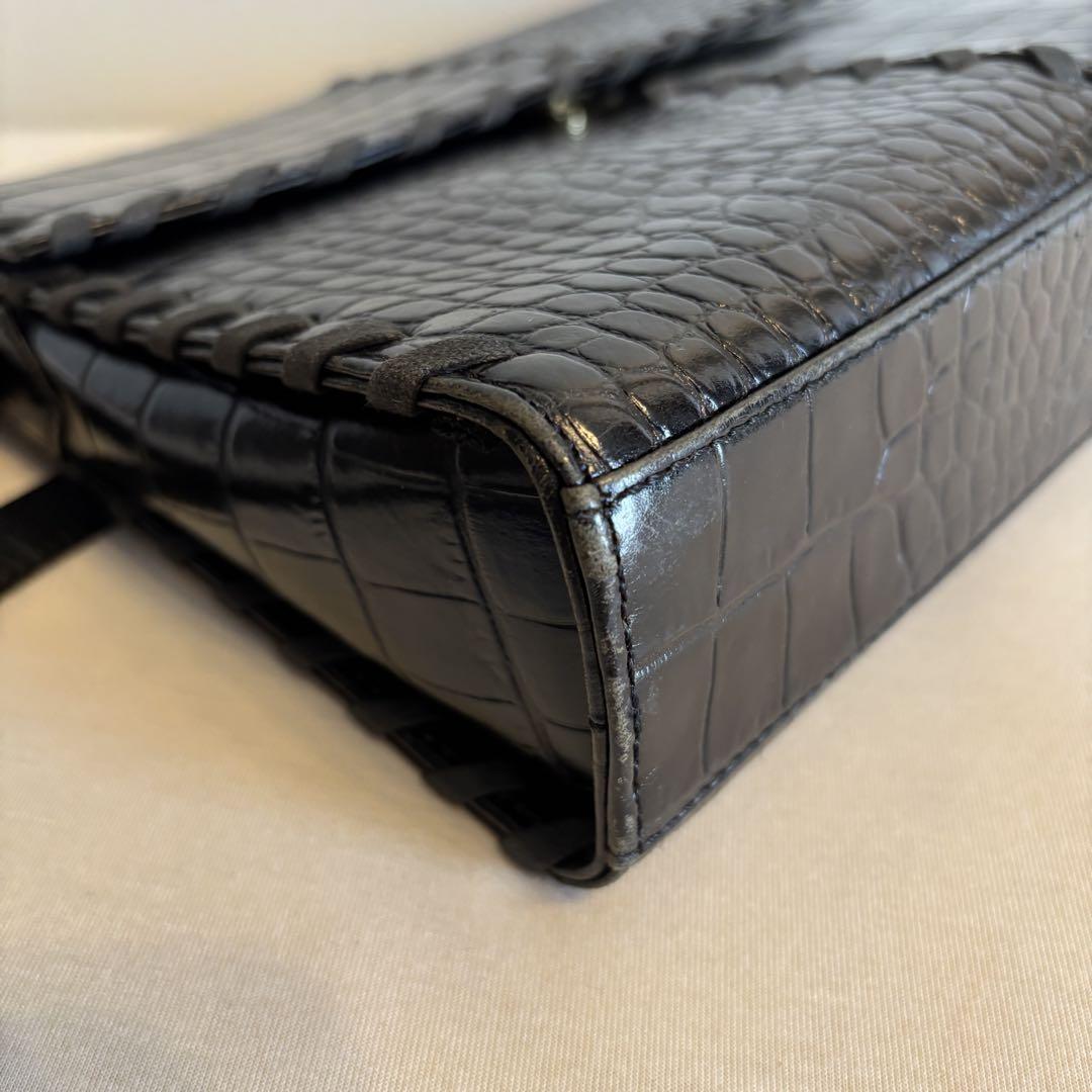 Saint Laurent Shoulder Bag Purse Black Authentic