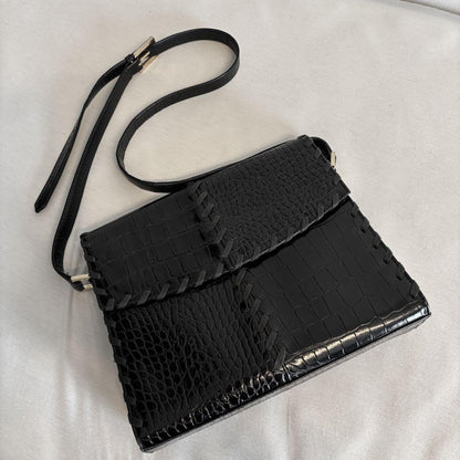 Saint Laurent Shoulder Bag Purse Black Authentic