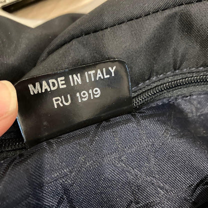 Christian Dior Hand Shoulder Bag Tote Purse Nylon Black Authentic