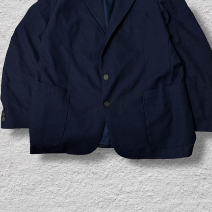 Saint Laurent Tailored Jacket Asian fit XL US size L Navy Authentic