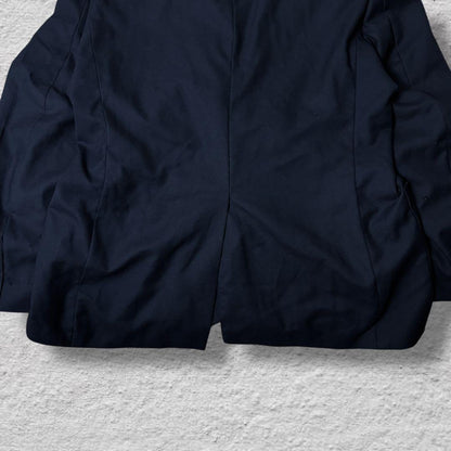 Saint Laurent Tailored Jacket Asian fit XL US size L Navy Authentic