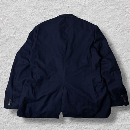 Saint Laurent Tailored Jacket Asian fit XL US size L Navy Authentic