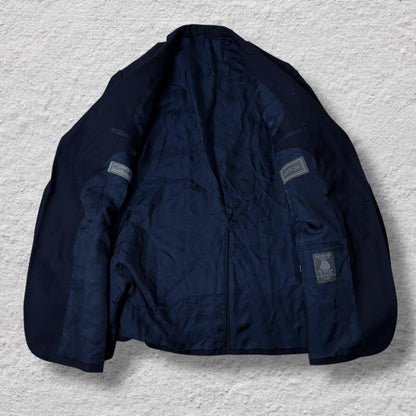 Saint Laurent Tailored Jacket Asian fit XL US size L Navy Authentic