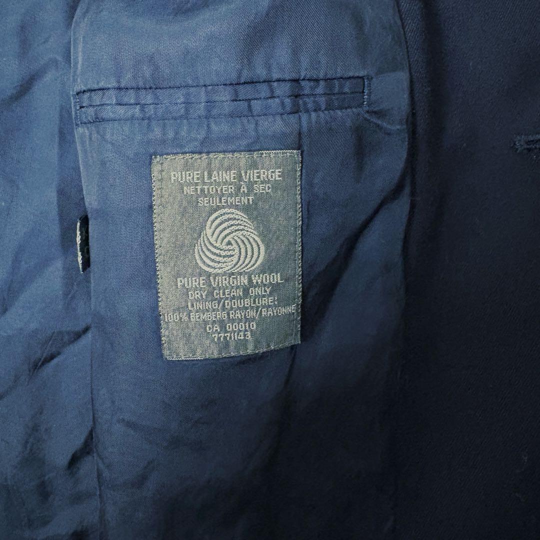 Saint Laurent Tailored Jacket Asian fit XL US size L Navy Authentic