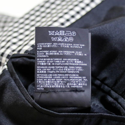 Saint Laurent Paris Tailored Jacket Asian fit S US size XS White Black Authentic