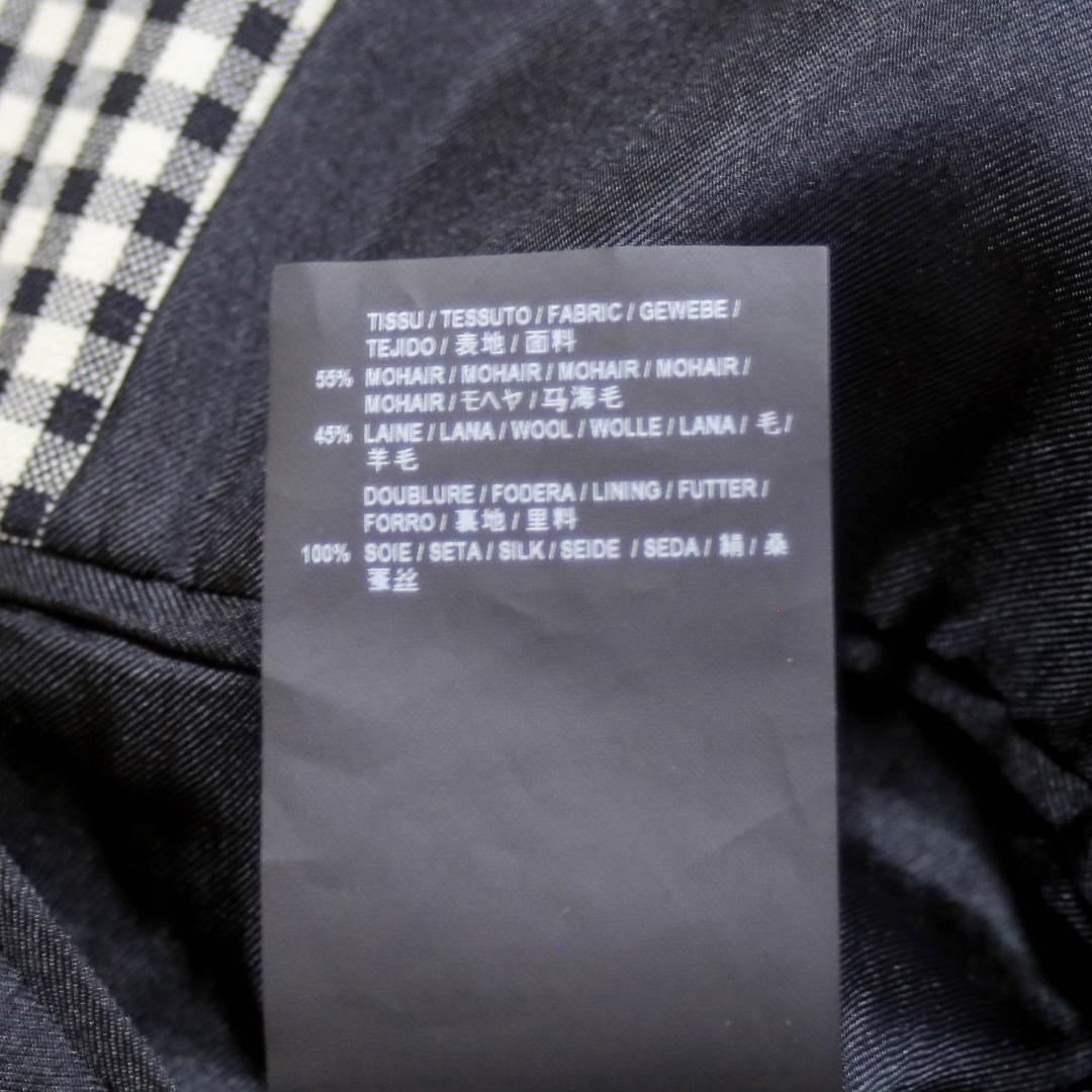 Saint Laurent Paris Tailored Jacket Asian fit S US size XS White Black Authentic