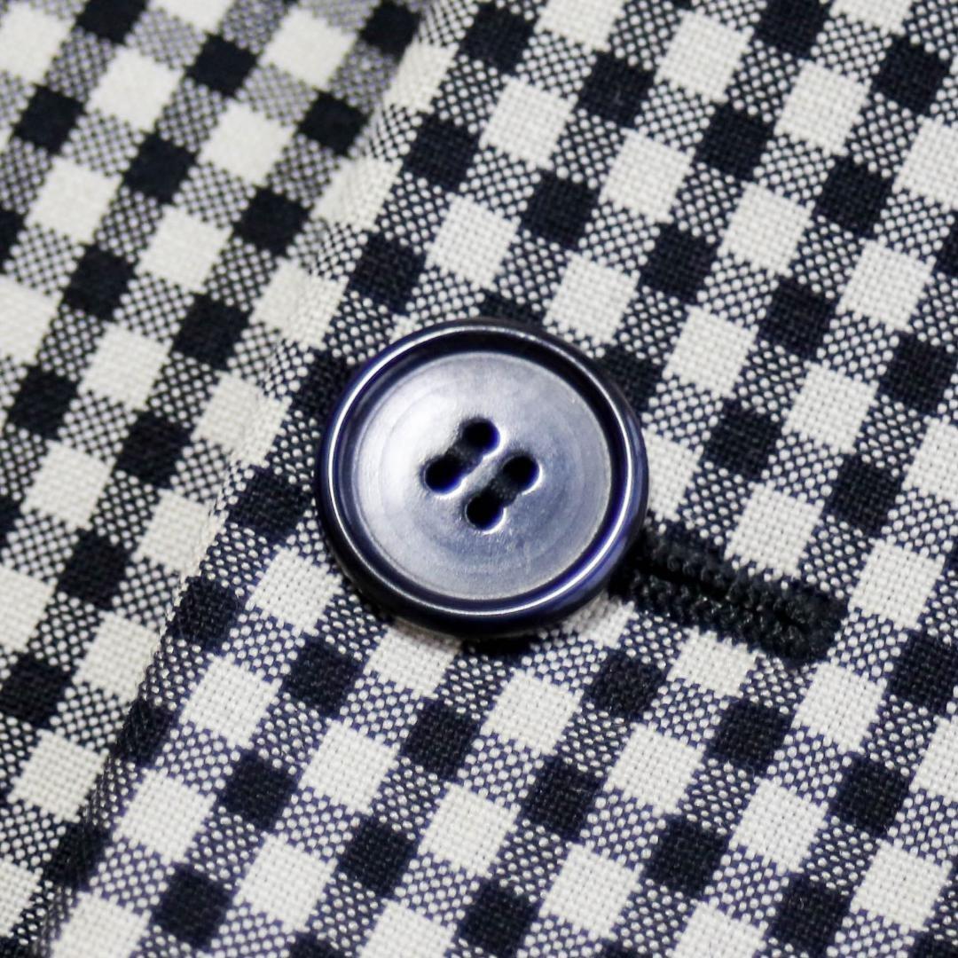 Saint Laurent Paris Tailored Jacket Asian fit S US size XS White Black Authentic