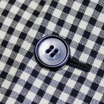 Saint Laurent Paris Tailored Jacket Asian fit S US size XS White Black Authentic