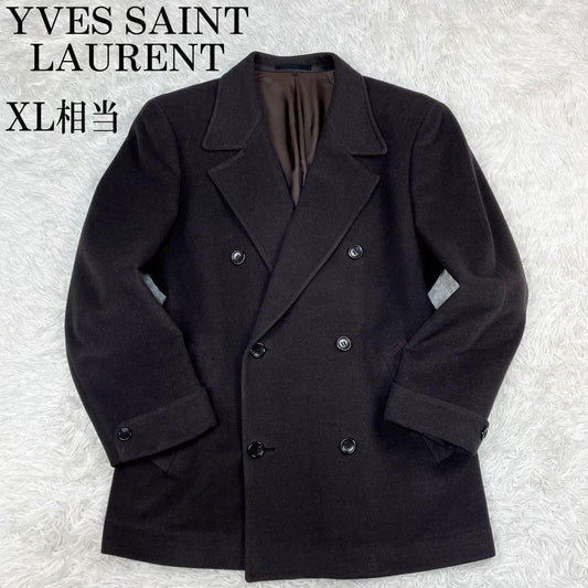Saint Laurent Coat Asian fit L US size M Charcoal Gray Authentic