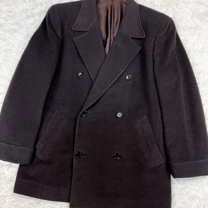 Saint Laurent Coat Asian fit L US size M Charcoal Gray Authentic