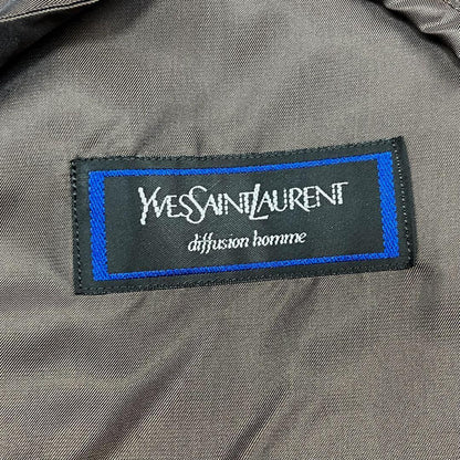 Saint Laurent Coat Asian fit L US size M Charcoal Gray Authentic