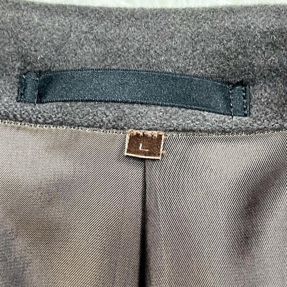 Saint Laurent Coat Asian fit L US size M Charcoal Gray Authentic