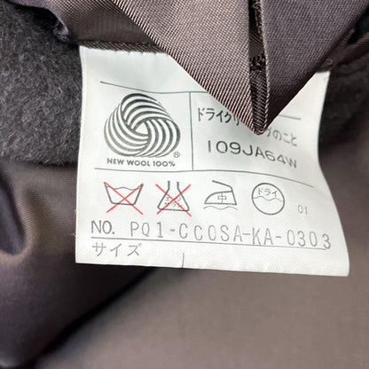 Saint Laurent Coat Asian fit L US size M Charcoal Gray Authentic