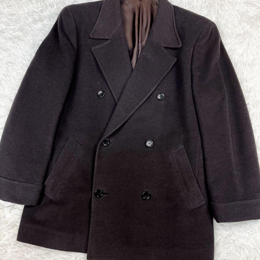 Saint Laurent Coat Asian fit L US size M Charcoal Gray Authentic