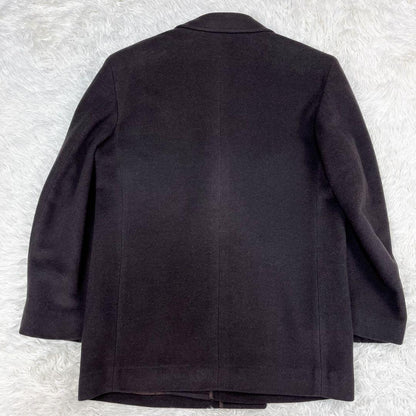 Saint Laurent Coat Asian fit L US size M Charcoal Gray Authentic