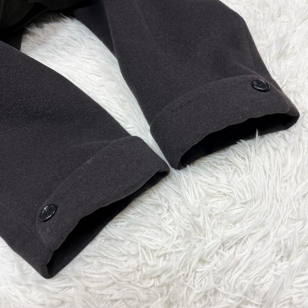 Saint Laurent Coat Asian fit L US size M Charcoal Gray Authentic