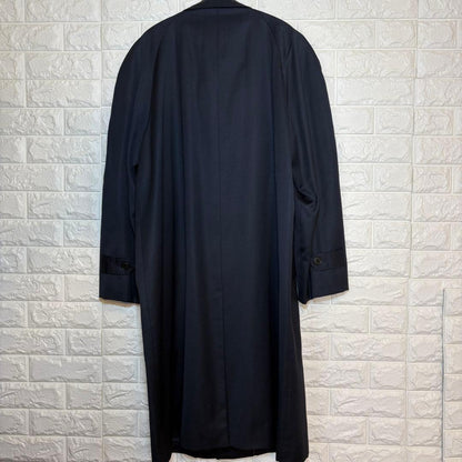Saint Laurent Long Coat Asian fit L US size M Navy Authentic