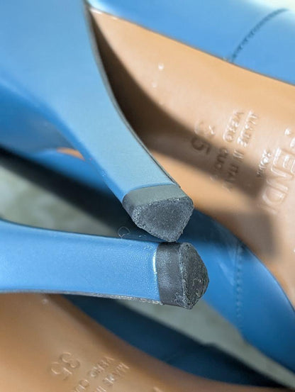 FENDI Sock Boots Shoes EU 35 US 5 Navy Authentic