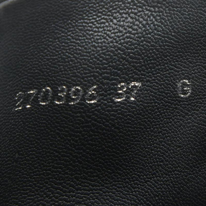 GUCCI Long Boots Shoes Shima EU 37 US 7 Suede Gray Authentic