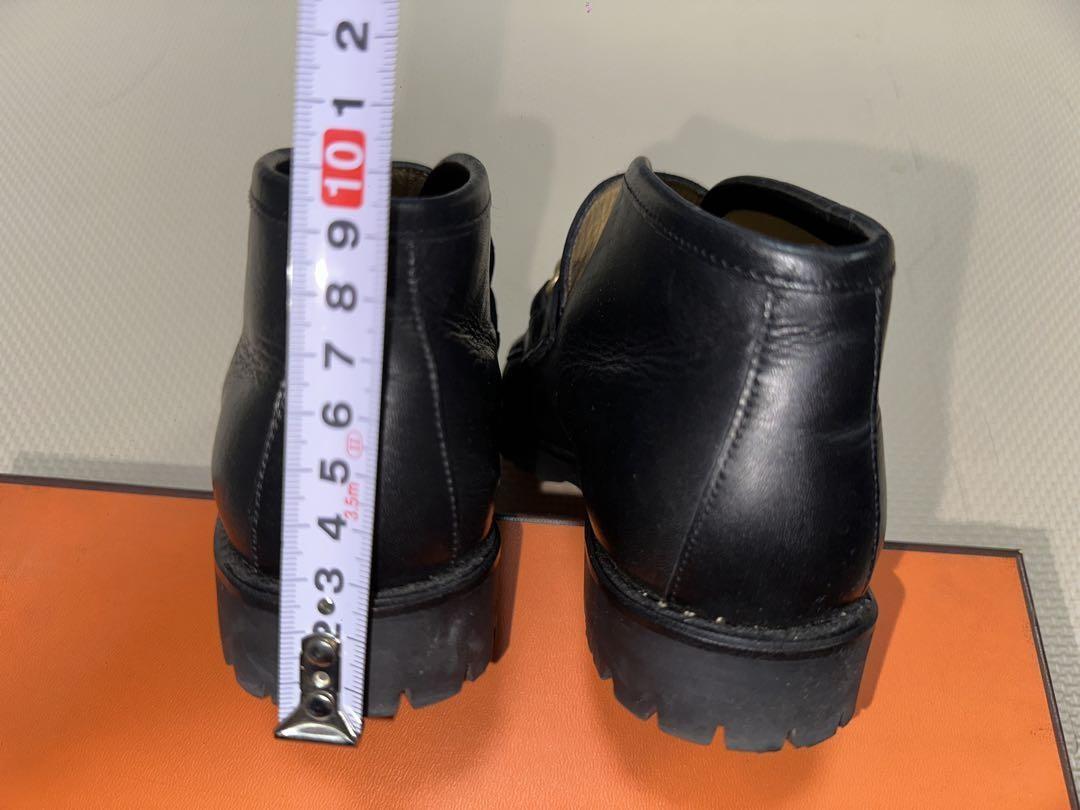 GUCCI Loafers Shoes Horse Bit EU 34.5 US 4.5 Black Authentic