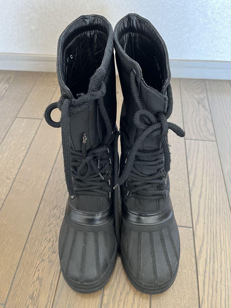 GUCCI Boots Shoes EU 37 US 7 Black Authentic