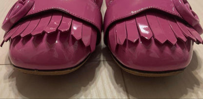 GUCCI Flat Shoes EU 35 US 5 GG Pink Authentic