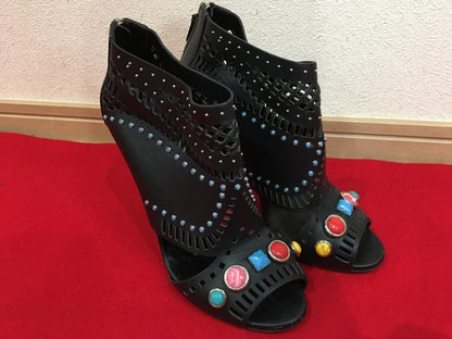 GUCCI Sandals Shoes EU 38 US 8 Multicolor Authentic