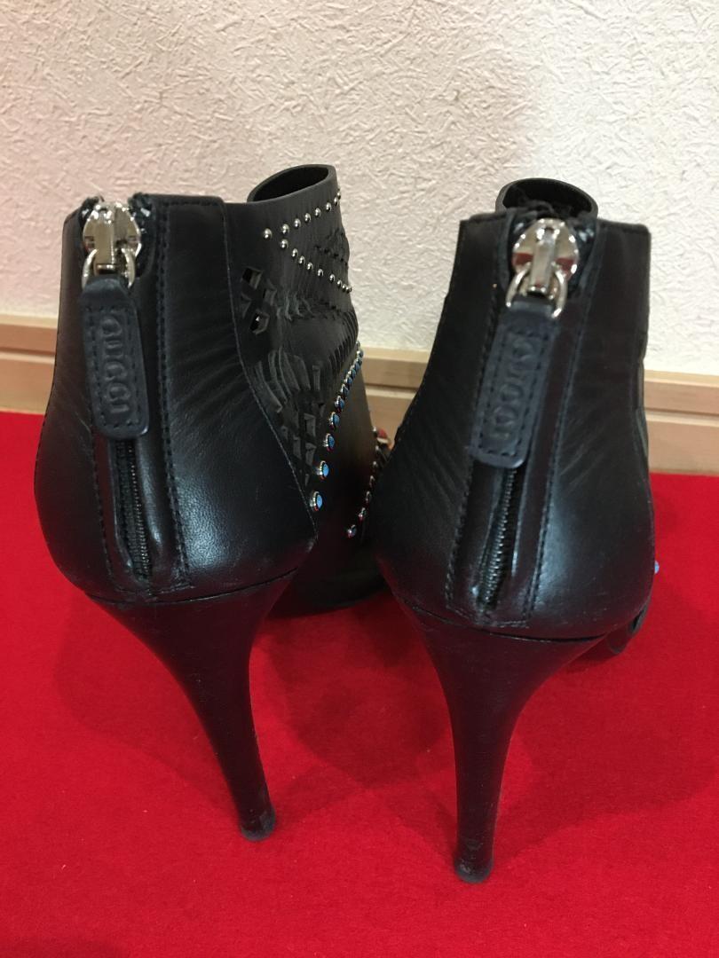 GUCCI Sandals Shoes EU 38 US 8 Multicolor Authentic