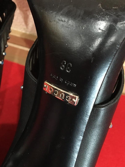 GUCCI Sandals Shoes EU 38 US 8 Multicolor Authentic