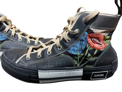 Christian Dior Sneakers Shoes High-cut B23 Raymond Pettibon EU 40 US 7 Black