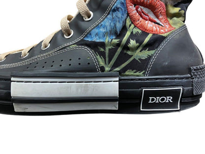 Christian Dior Sneakers Shoes High-cut B23 Raymond Pettibon EU 40 US 7 Black