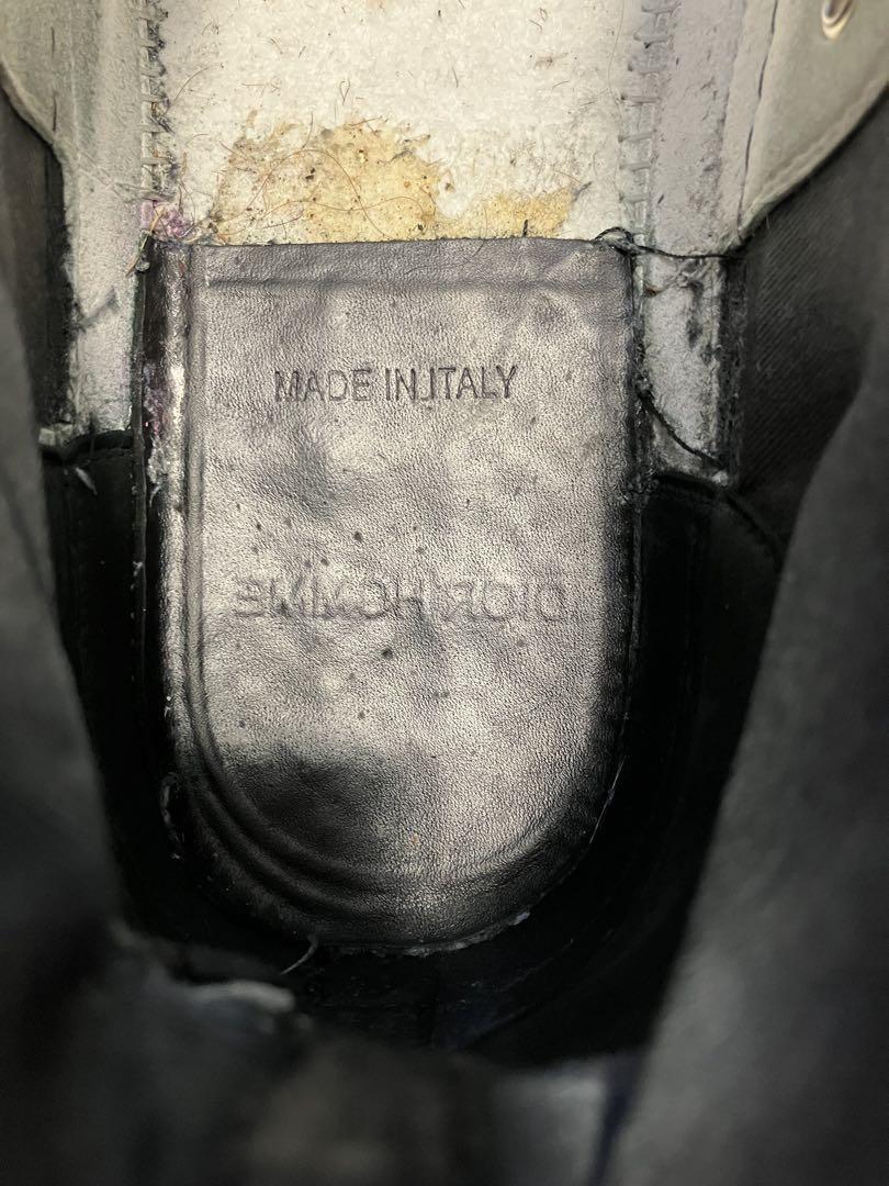 Christian Dior Sneakers Shoes High-cut B23 Raymond Pettibon EU 40 US 7 Black