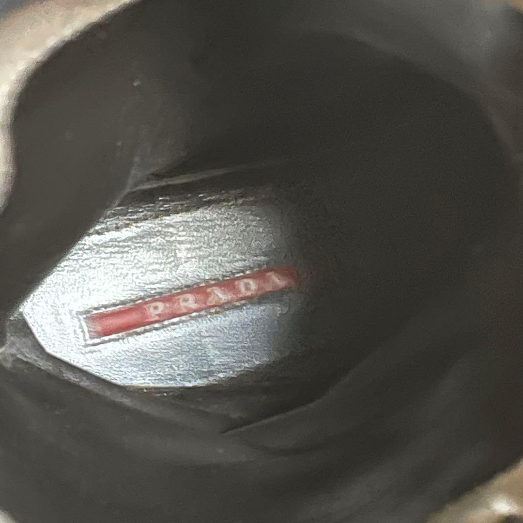 PRADA Long Boots Shoes EU 36 US 6 Suede Brown Authentic